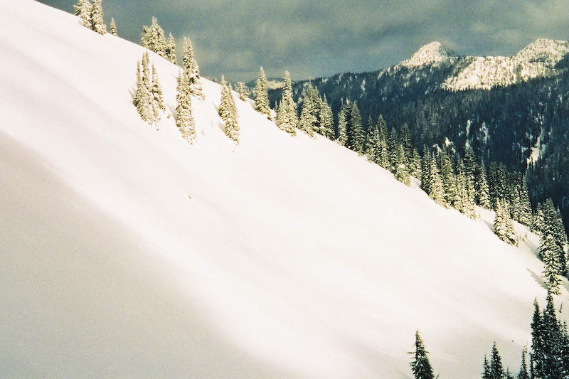 Snow Slope In Sunlight